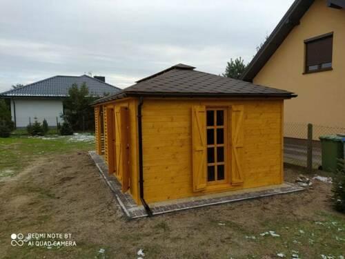 GARTENHAUS AUS KIEFERNHOLZ GARTENLAUBE WERKZEUGHAUS 6x3m in Görlitz