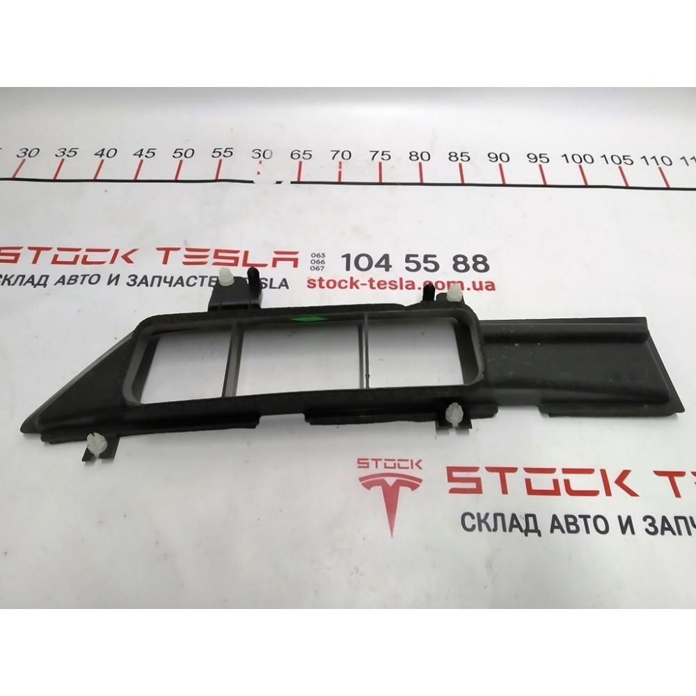 Abdeckung Für Abschleppöse Tesla Model 3 - Frontstoßstangenabdeckung In Weiß