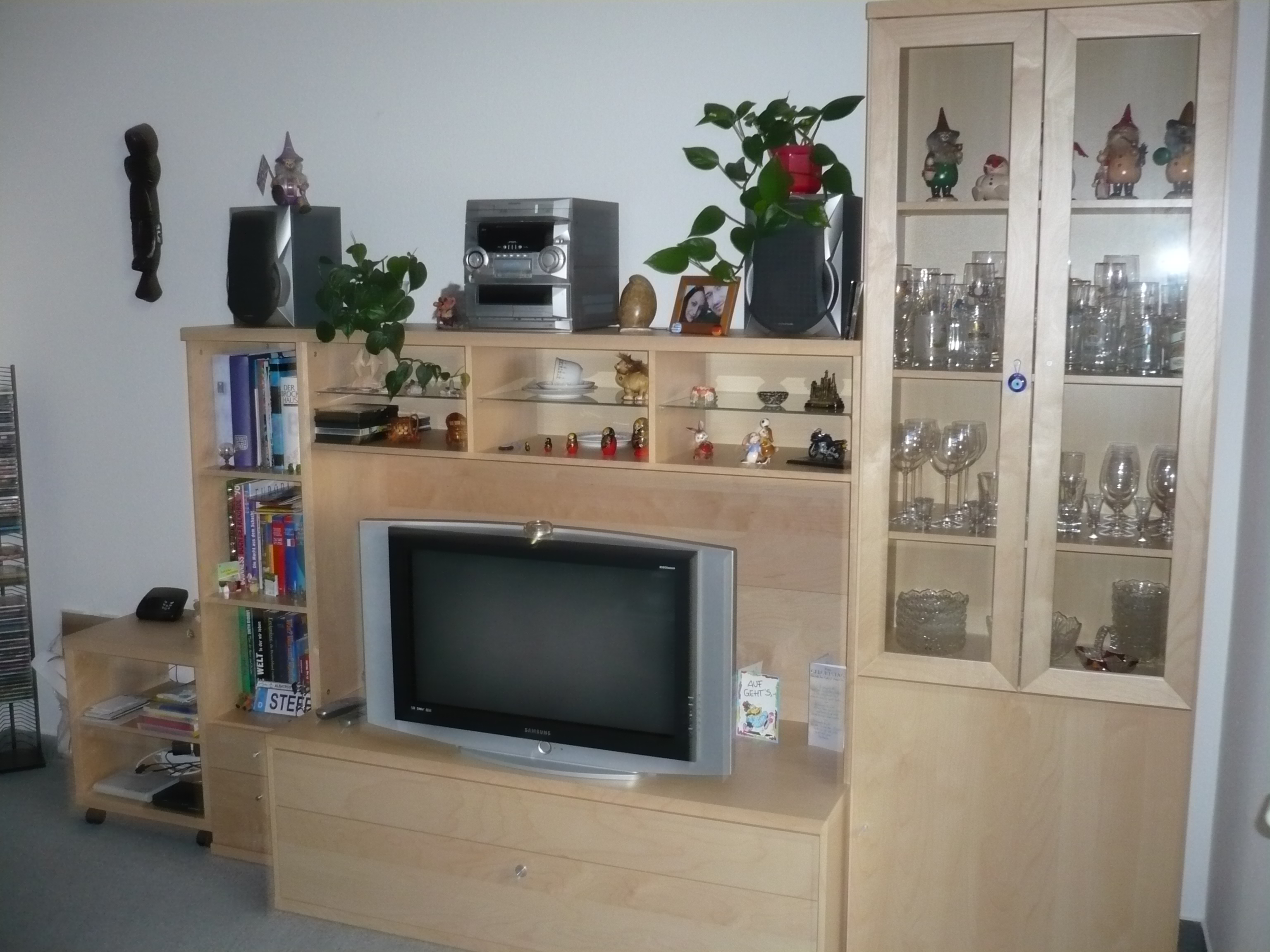 Neuwertige IKEA  Wohnwand Bonde Serie in M rfelden Walldorf 