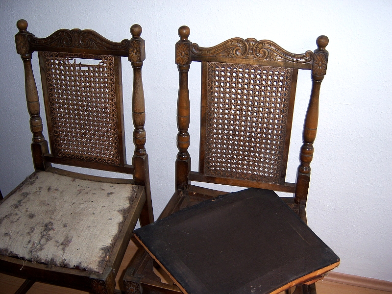 antike Gründerzeit Stühle Esszimmer Speisezimmer Lounge in Büdingen