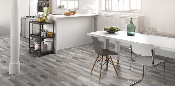 Küche günstig renovieren mit wertigem profilor pvc bodenbelag ...