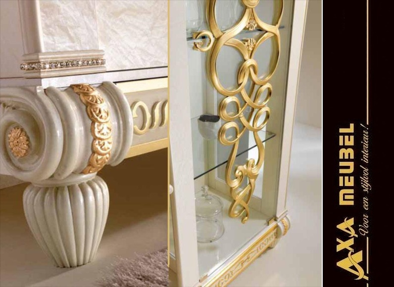 Italienische luxus wohnzimmer goccia gold axa möbel angebote in ...