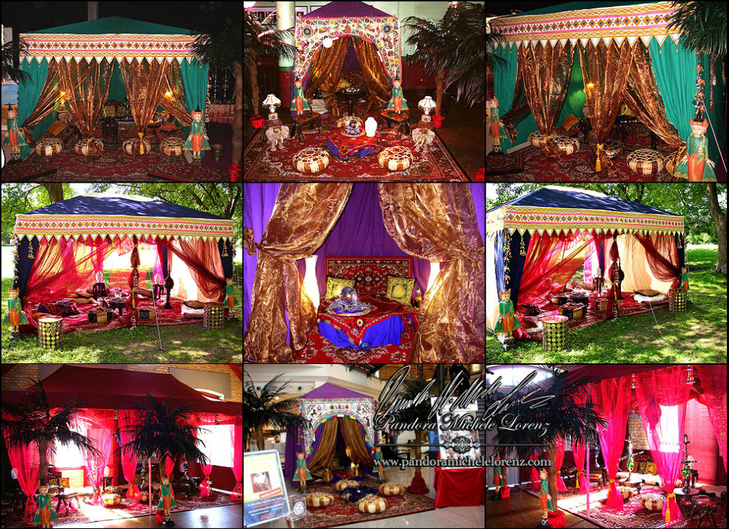 Orientalische indische asiatische Luxus Dekorationen