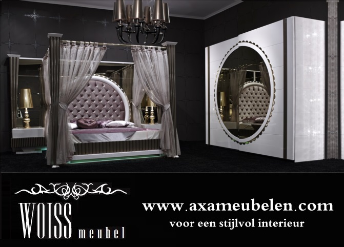 Woiss möbel neues modell hochglanz himmelbett gold schlafzimmer in ...