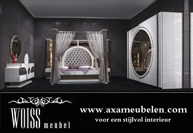 Woiss möbel neues modell hochglanz himmelbett gold schlafzimmer in ...
