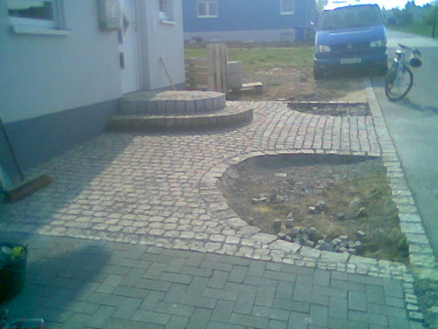 Naturstein Pflasterbau in Randersacker Handwerk Hausbau Garten