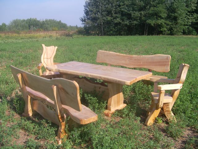Massivholzmöbel für Esszimmer Terrasse in Sopron | Möbel und Haushalt