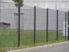 55 m Doppelstabmatten Zaunelemente Stahl-Gitter Zaun,  Drahtzaun Höhe 1,  63 m mit