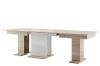 Tisch Ausziehbarer Tisch Ausziehtisch STAR 160-410x90x77cm Säulentisch Esszimmer