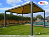 Pavillon 4x4 Überdachung Sonnenschutz Festzelt Pvc Terrassendach Pergola Terrass