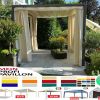 Pergola 7x3 Pavillon Zelt Restaurant personalisierte Farbe Stahl Pvc Café Garten