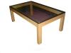 Mod. Couchtisch Buche /  Glas
