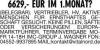 6629, - im 1.Monat (belegbar)?