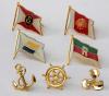 maritime Flaggensticker,  Anker