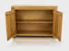 VIOLA KOMMODE EICHENHOLZ TRANSPARENT LACK MASSIVHOLZ BLUM-BESCHLÄGEN 120x50x78cm