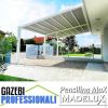 Pavillon 4x5 Terrassendach Restaurant personalisierte Farbe Pvc Café Pergola