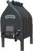 Warmluftofen, Werkstattofen, Holzofen Black Bull 14, 5 kW