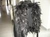Boa-Jacke-Schwarz