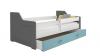 Details zu Bett Jugendbett Kinderbett Babybett mit Schublade und Lattenrost 160x