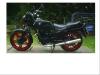 VERKAUFE MEINE HONDA CB 400 T SCHWARZ /  ROTE FELGEN