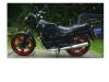 VERKAUFE MEINE HONDA CB 400 T SCHWARZ /  ROTE FELGEN