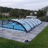 Poolüberdachung Poolabdeckung Überdachung Pool GFK-Pool Vivapool