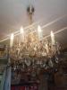 Maria Theresia Hochblei-Kristall Kronleuchter antik ca 80 Jahre alt EINE WAHRES 