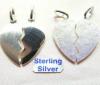 TEILBARES HERZ,  SILBER 925