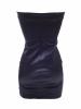 Leder Kleid schwarz mit Reißverschluss! Gr. 34-36 Länge ca.70cm