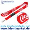 Schlüsselbänder mit Ihrem Logo ab 100 Stück - für Messe ,  Kongress,  Event