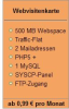 CMS-Hosting ab 0, 99 € 