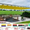 Pergola 7x4 Pavillon Zelt Restaurant personalisierte Farbe Stahl Pvc Café Garten
