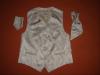 Hochzeitsweste Wilvorst mit Plastron und Einstecktuch,  Gr. 52