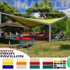 Pavillon Segel 4x4 Terrassendach Restaurant personalisierte Farbe Pvc Pergola