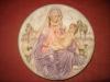 Zierteller mit Elfenbeinalabaster ! Zertifikat und Bradex-Nurmmer