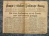 Saarbrücker Volkszeitung von 1916