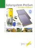 Solaranlage zur Warmwasserbereitung NEU ab 2250, -€
