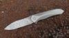Brown Knives Servo #41 Damasteel Damast Custom Flipper