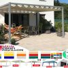 Pergola 4x3 Pavillon Zelt Restaurant personalisierte Farbe Stahl Pvc Café Garten