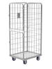 Gitter Rollcontainer mit 2 drehenden Türen für Wäschelogistik Modell GL6880-1,  7