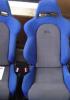 ecu e800 / könig sportsitze 2X samt blau