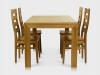 NIKO EICHENTISCH ESSTISCH LACKIERT TISCHBEINE MASSIVHOLZ HOLZ 180x90x78cm Beine 