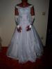 Brautkleid wundrschön und edel in Weiß Gr. 38/ 40