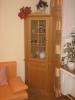 Eckvitrine - Eiche - hell Top- Zustand