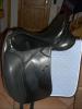 Sattel Dressur Sommer Novelle,  17 Zoll,  weite Kammer