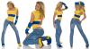 günstige Hüfjeans