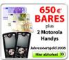 2 Motorola Handies + 650 EUR