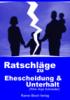 Trennung,  Scheidung,  Unterhalt - was tun
