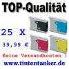 25X Druckerpatrone für Brother