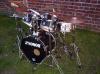 Sonor Schlagzeug,  Drumset (schwarz) zu verkaufen (gut erhalten)